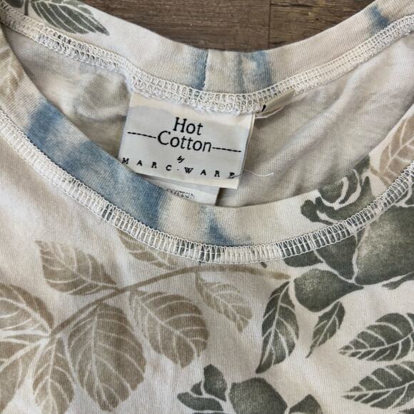 Hot Cotton Honolulu Eyes Vintage Print Shirt - Picture 6 of 6